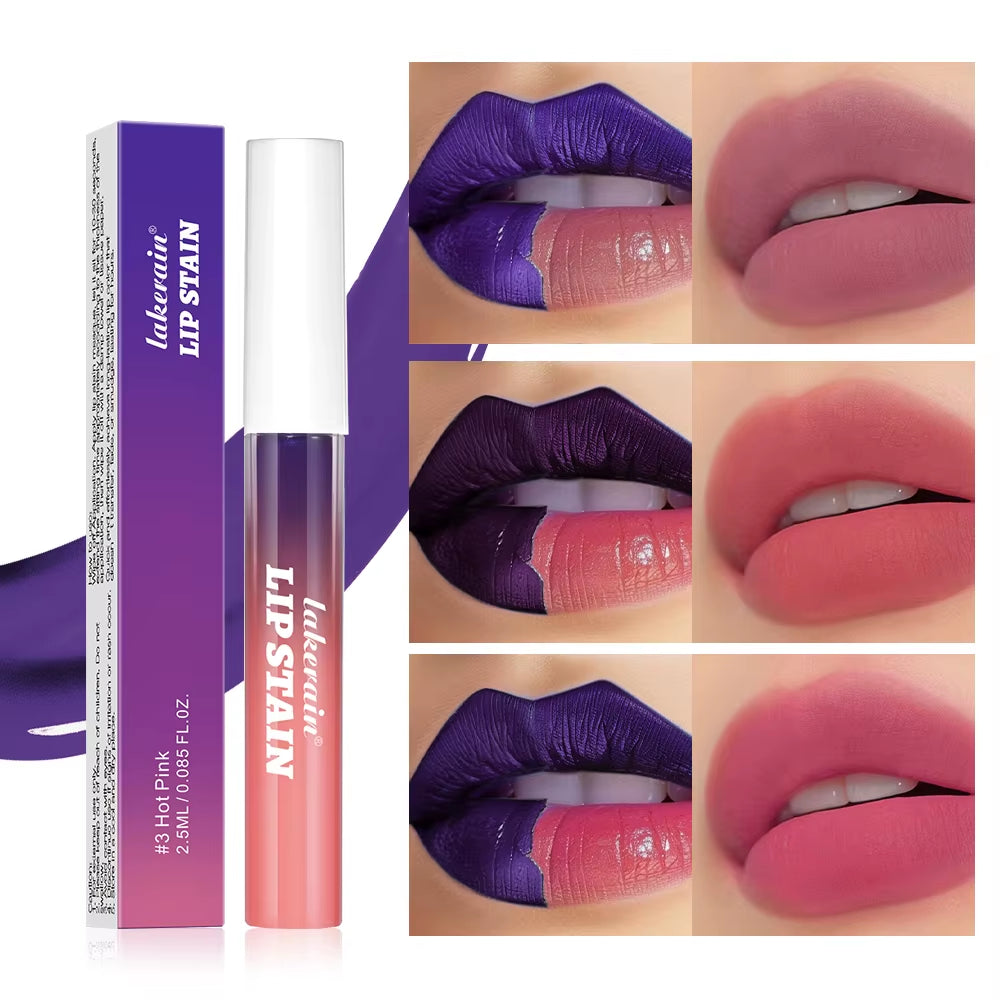 Lip Stain Peel off and Reveal Long Lasting Waterproof Pink Lip Tint Transfer Proof Natural Lip Stain
