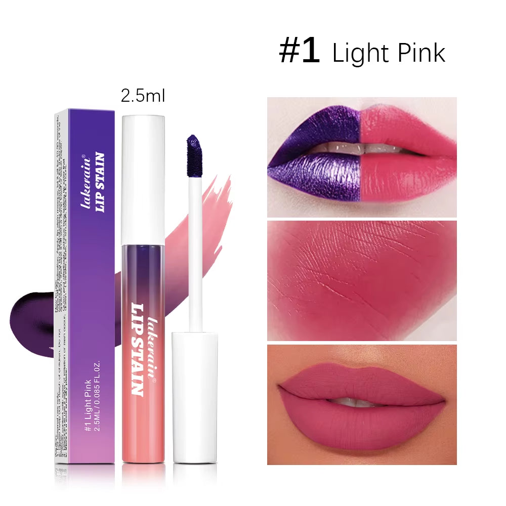 Lip Stain Peel off and Reveal Long Lasting Waterproof Pink Lip Tint Transfer Proof Natural Lip Stain